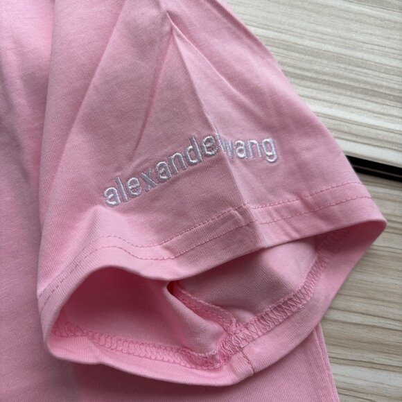 Alexander Wang Pink Tee - Picture 6 of 7